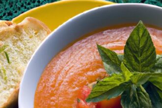 Refreshing Spanish Gazpacho: Cool and Flavorful Tomato Soup