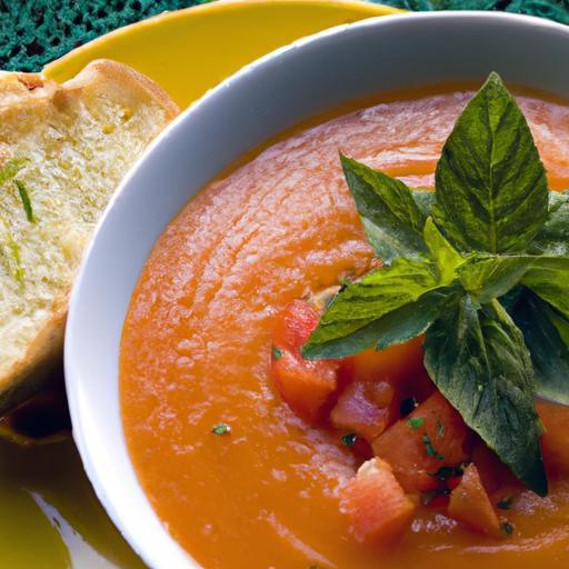 Refreshing Spanish Gazpacho: Cool and Flavorful Tomato Soup