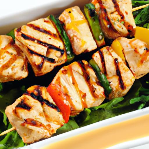 Savor the Flavor: Shrimp & Chicken Sausage Skewers Delight
