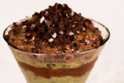 Decadent Delight: Chocolate & Peanut Butter Avocado Mousse