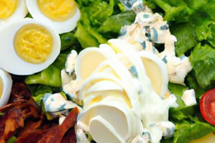 The Ultimate Keto Cobb Salad: Ranch Dressing Delight