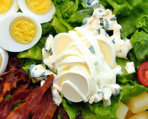 The Ultimate Keto Cobb Salad: Ranch Dressing Delight