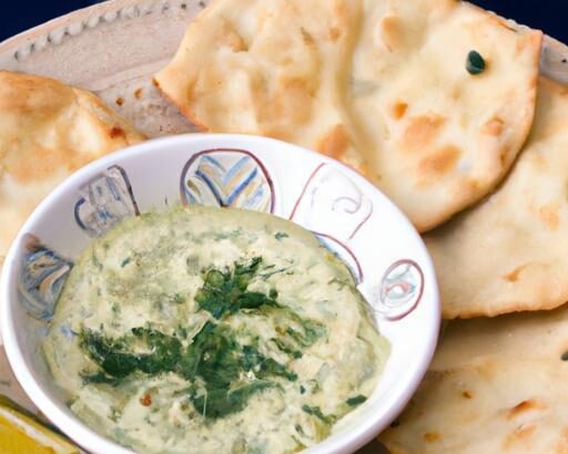 Zesty Artichoke & Lemon Dip Paired Perfectly with Toasted Pita