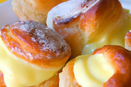 Heavenly Sweet Buns Filled with Luscious Creamy Custard