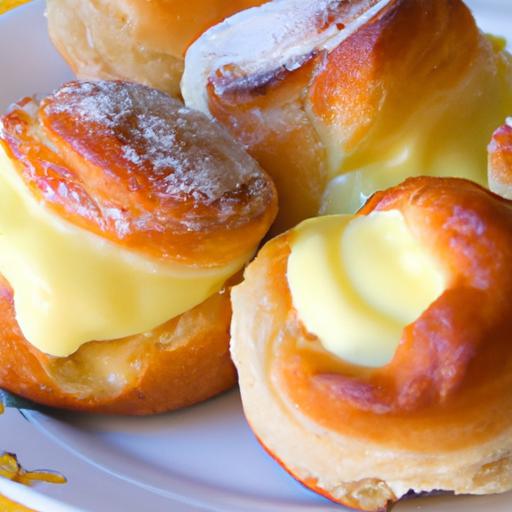 Heavenly Sweet Buns Filled with Luscious Creamy Custard
