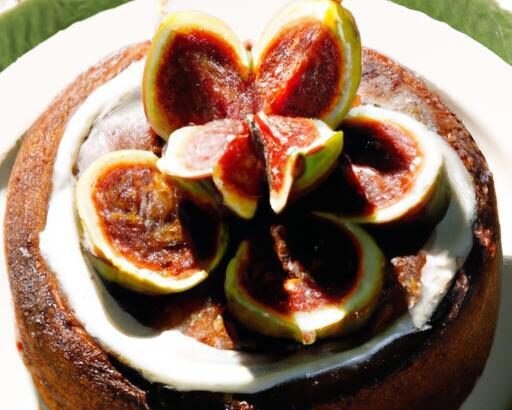 Decadent Brown Sugar and Fig Layer Cake: A Flavorful Delight