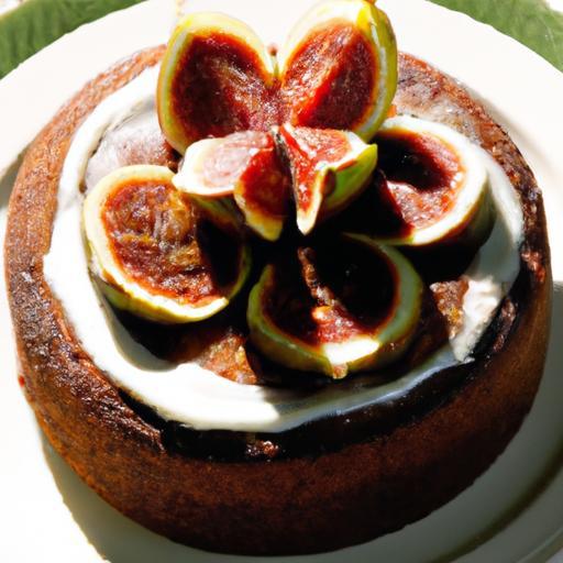 Decadent Brown Sugar and Fig Layer Cake: A Flavorful Delight
