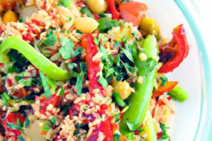 Pearl Couscous Salad: A Colorful Twist with Roasted Veggies