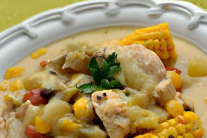 Hearty Creamy Chicken and Corn Stew: A Cozy Comfort Meal