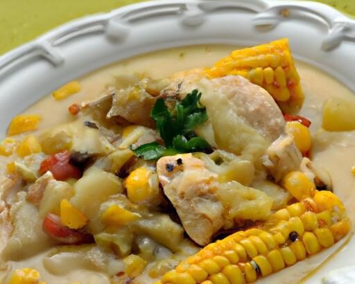 Hearty Creamy Chicken and Corn Stew: A Cozy Comfort Meal