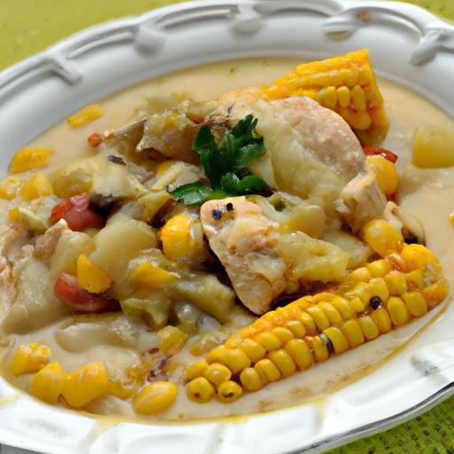 Hearty Creamy Chicken and Corn Stew: A Cozy Comfort Meal