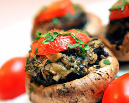 Caprese Stuffed Portobello Mushrooms: A Fresh Twist on Flavor