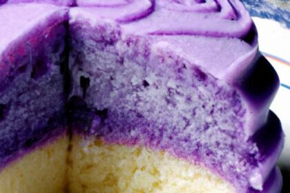 Fluffy Ube Chiffon Cake: A Purple Yam Delight Unveiled