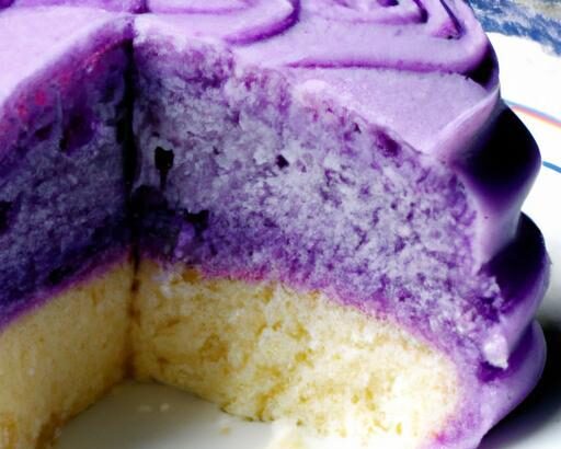 Fluffy Ube Chiffon Cake: A Purple Yam Delight Unveiled