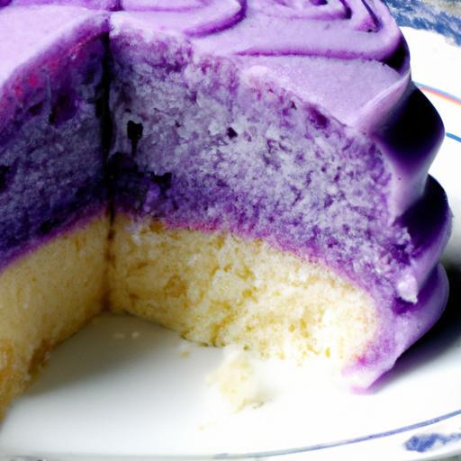Fluffy Ube Chiffon Cake: A Purple Yam Delight Unveiled