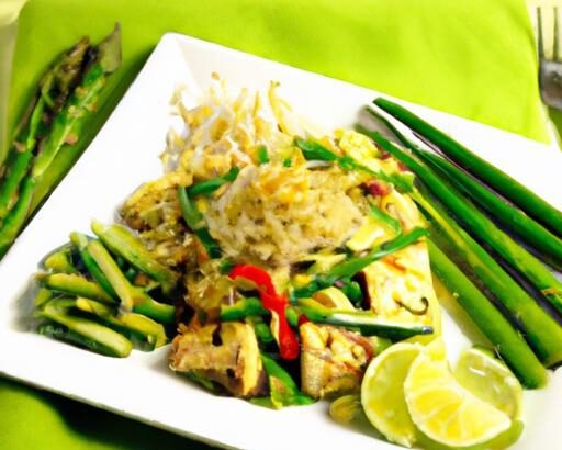 Savor the Flavor: Stir-Fried Chicken Rice Noodles & Veggies