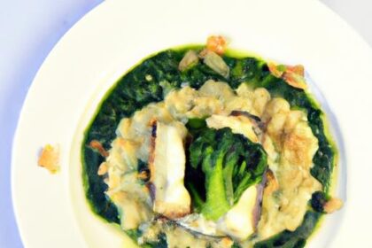 Savor the Sea: Cuttlefish & Spinach Risotto Delight