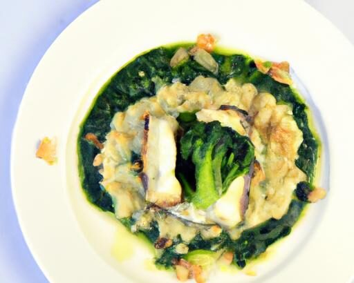 Savor the Sea: Cuttlefish & Spinach Risotto Delight