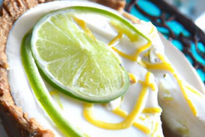 Zesty Vegan Key Lime Pie: A Refreshing Dairy-Free Delight