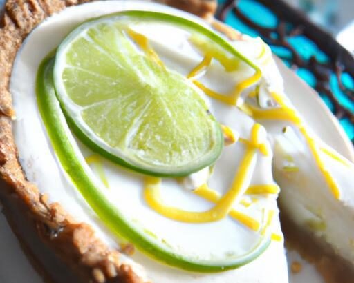 Zesty Vegan Key Lime Pie: A Refreshing Dairy-Free Delight