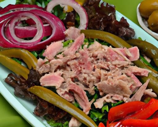 Mediterranean Tuna Salad: Fresh Flavors with Beans & Olives
