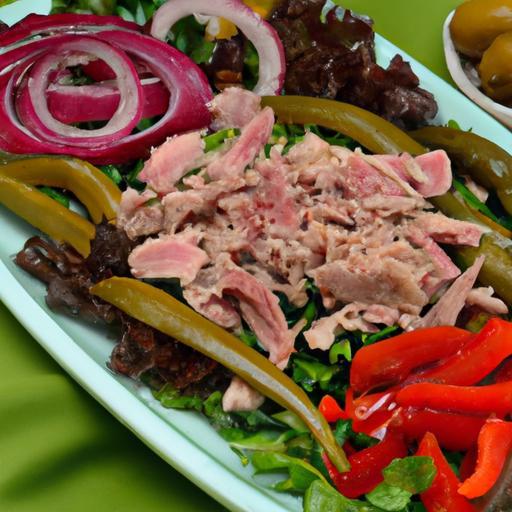 Mediterranean Tuna Salad: Fresh Flavors with Beans & Olives
