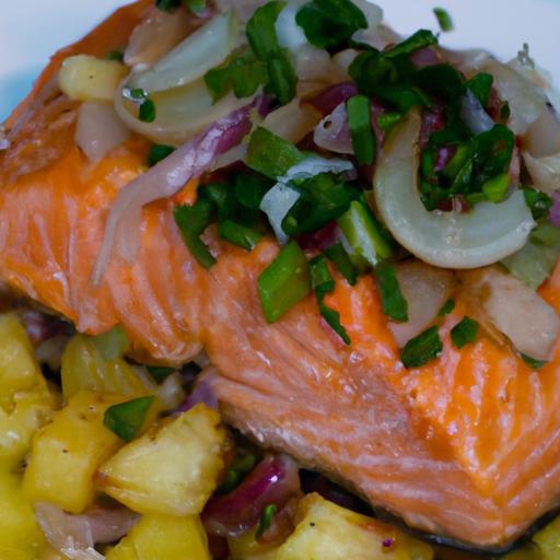 Spice Up Dinner: Jamaican Jerk Salmon with Pineapple Salsa