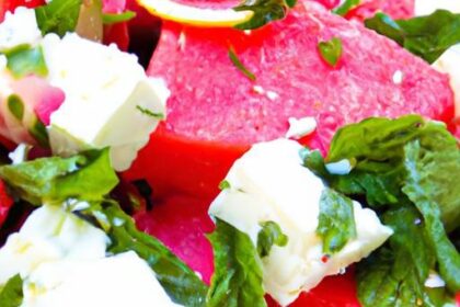 Refreshing Summer Watermelon Salad with Feta and Mint Twist
