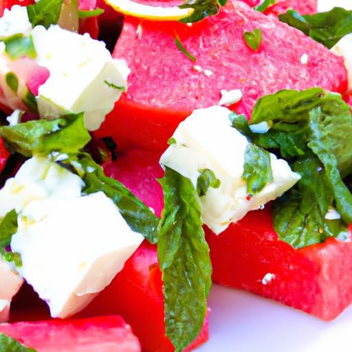 Refreshing Summer Watermelon Salad with Feta and Mint Twist