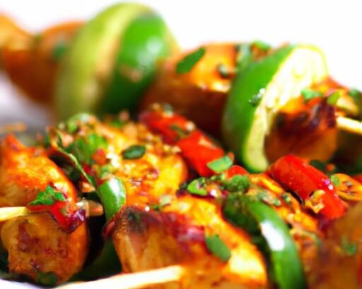 Zesty Chili Lime Chicken Skewers: A Flavorful Grilling Delight