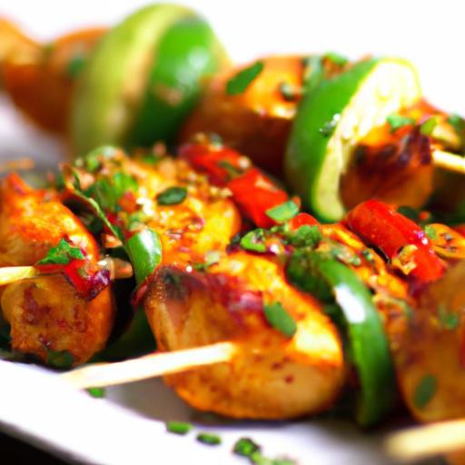 Zesty Chili Lime Chicken Skewers: A Flavorful Grilling Delight