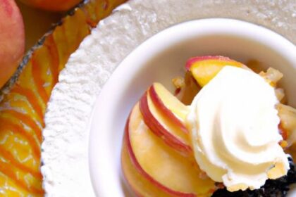 Sweet Harmony: How to Make Fresh Peach & Blackberry Crumble