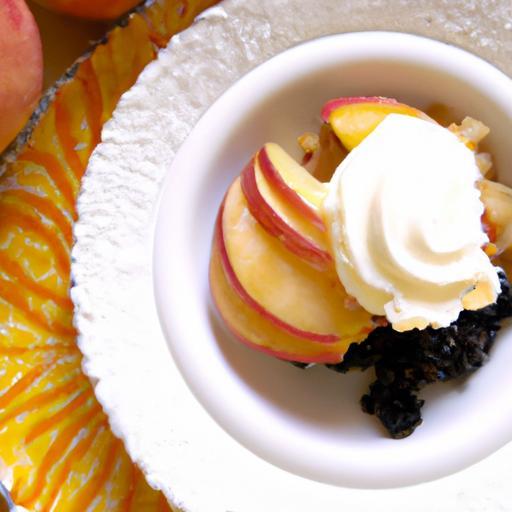 Sweet Harmony: How to Make Fresh Peach & Blackberry Crumble
