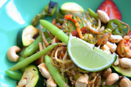 Bold & Zesty: Spicy Peanut Tofu Noodle Salad Recipe