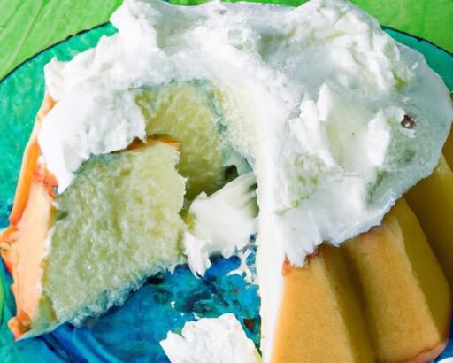 Fluffy Pandan Chiffon Cake with Lush Coconut Cream Frosting
