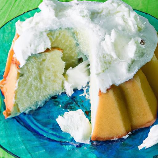 Fluffy Pandan Chiffon Cake with Lush Coconut Cream Frosting