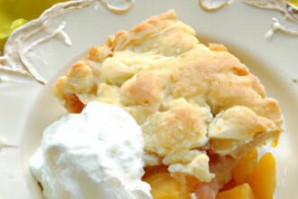 Timeless Southern Peach Cobbler with Fluffy Biscuit Topping