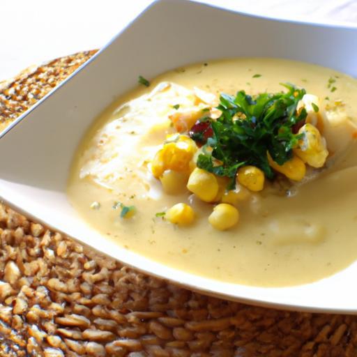 Hearty Vegan Corn Chowder with Creamy Potatoes Delight