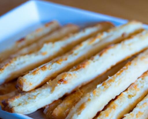 Keto Cheesy Garlic Almond Flour Breadsticks: Low-Carb Delight