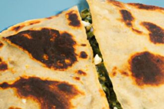30-Minute Spinach & Feta Quesadillas: Quick & Tasty Delight