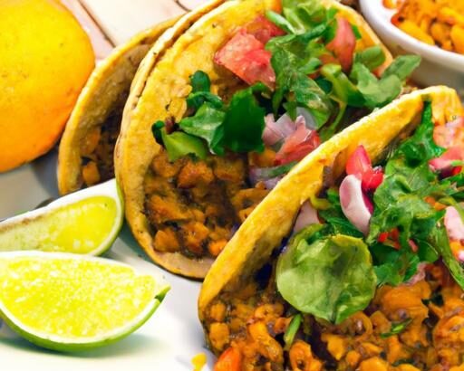 Hearty Lentil & Walnut “Meat” Tacos: A Flavorful Twist