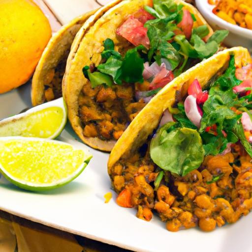 Hearty Lentil & Walnut “Meat” Tacos: A Flavorful Twist