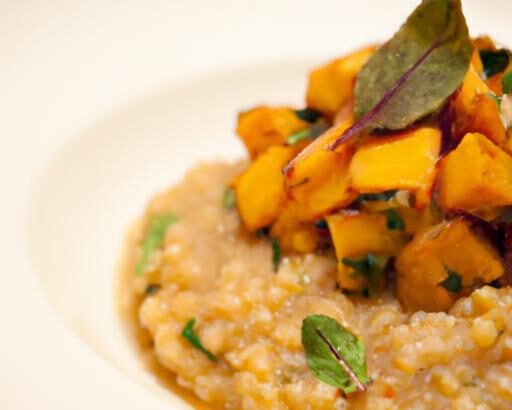 Pearl Couscous Meets Roasted Butternut Squash & Sage Delight