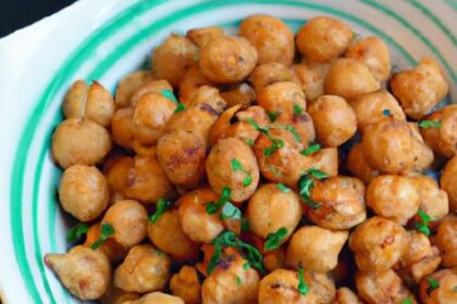 Crunchy Harissa-Spiced Chickpeas: Air Fryer Magic Unveiled