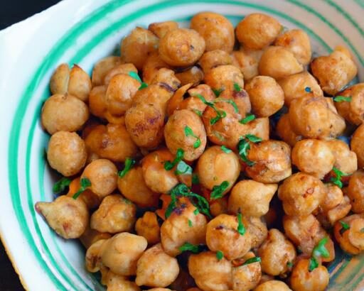 Crunchy Harissa-Spiced Chickpeas: Air Fryer Magic Unveiled