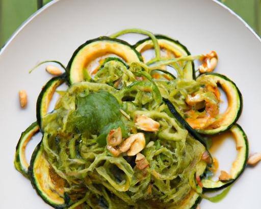 Wholesome Gluten-Free Thai Peanut Zucchini Noodles Recipe