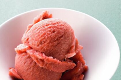Refreshing Raspberry & Lime Sorbet: A Zesty Summer Treat