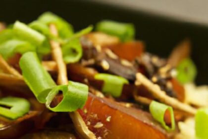 Umami Delight: Savory Oatmeal with Mushrooms & Soy Sauce