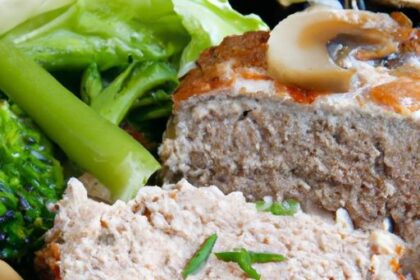 Savory Turkey and Mushroom Meatloaf: A Hearty Twist