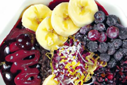 Energize Your Day: Açaí Bowls with Vibrant Fruit Toppings